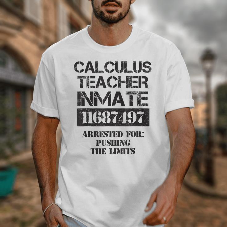 Halloween Calculus Teacher Prisoner Costume Unisex T-Shirt, funny design Halloween Calculus Teacher Prisoner Costume Unisex T-Shirt, funny design