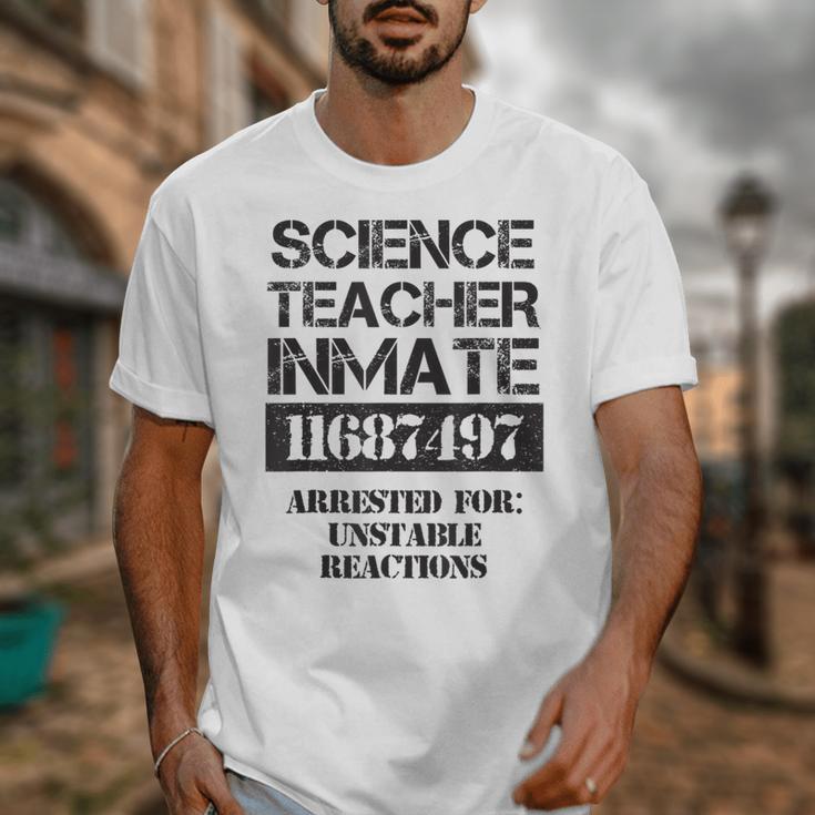 Halloween Science Teacher Prisoner Costume Unisex T-Shirt, Science Teacher Gifts, funny design Halloween Science Teacher Prisoner Costume Unisex T-Shirt, Science Teacher Gifts, funny design