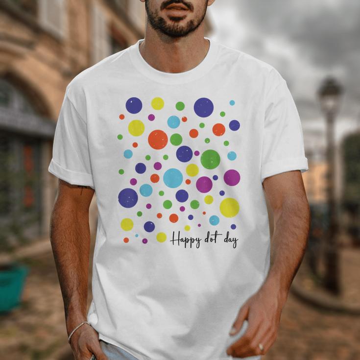 Happy Dot Day 2025 Polka Dot Boys Girls Kids Teacher Dot Day Unisex T-Shirt, funny design