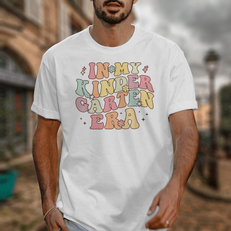 In My Kindergarten Era Retro Back To School Teacher Student Unisex T-Shirt, funny design In My Kindergarten Era Retro Back To School Teacher Student Unisex T-Shirt, funny design