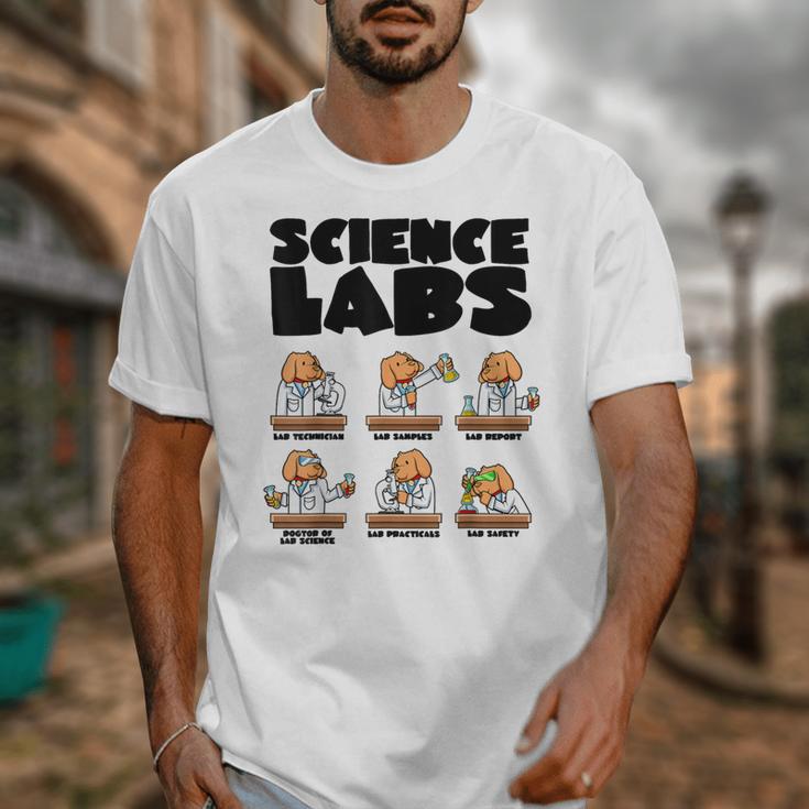 Labrador Retriever Science Labs Dog Lover Teacher Unisex T-Shirt, Science Teacher Gifts, funny design