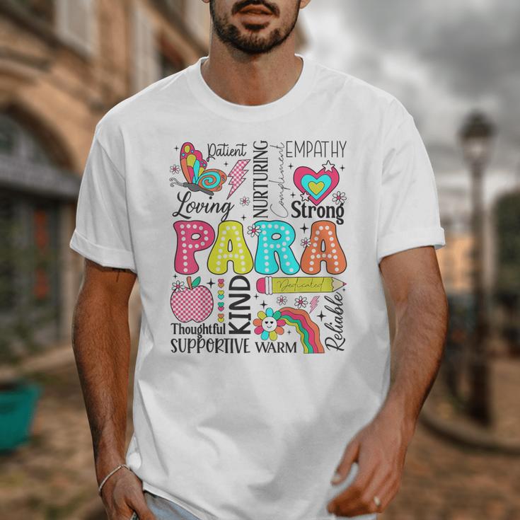 Para Paraprofessional Paraeducator Teacher Back To School Unisex T-Shirt, funny design