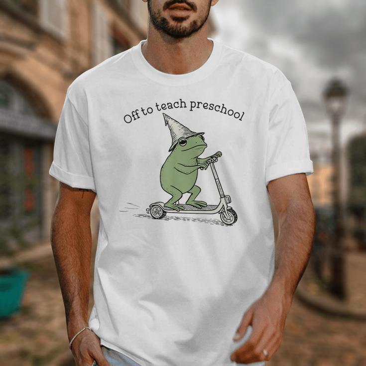 Pre K Grade Teacher Frog Back To School Preschool Unisex T-Shirt, funny design Pre K Grade Teacher Frog Back To School Preschool Unisex T-Shirt, funny design