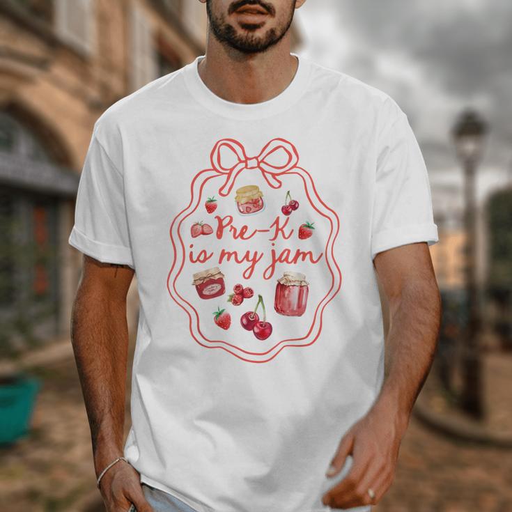 Preschool Pre-K Is My Jam Strawberry Girl Teacher Kids Unisex T-Shirt, funny design Preschool Pre-K Is My Jam Strawberry Girl Teacher Kids Unisex T-Shirt, funny design