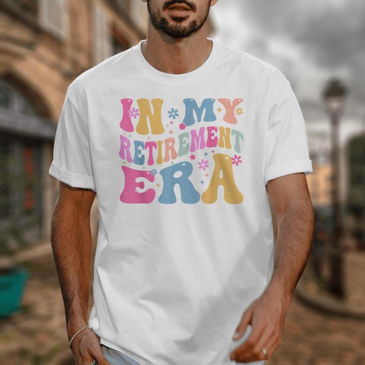 Retro Groovy Retirement Era Retired Teacher Unisex T-Shirt, Groovy Teacher Gifts, funny design