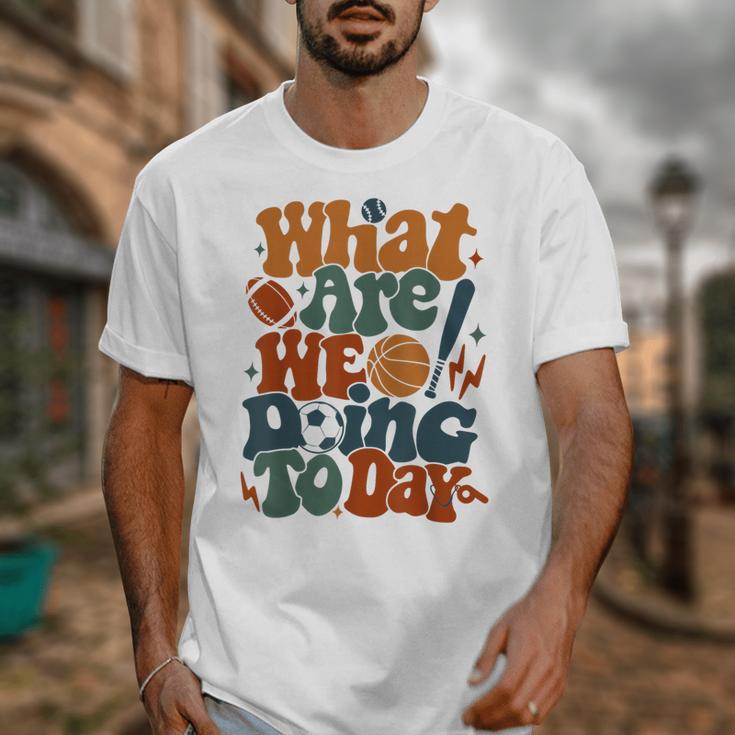 Retro PE Teacher What Are We Doing Today School Coach Women Unisex T-Shirt, Pe Teacher Gifts, funny design