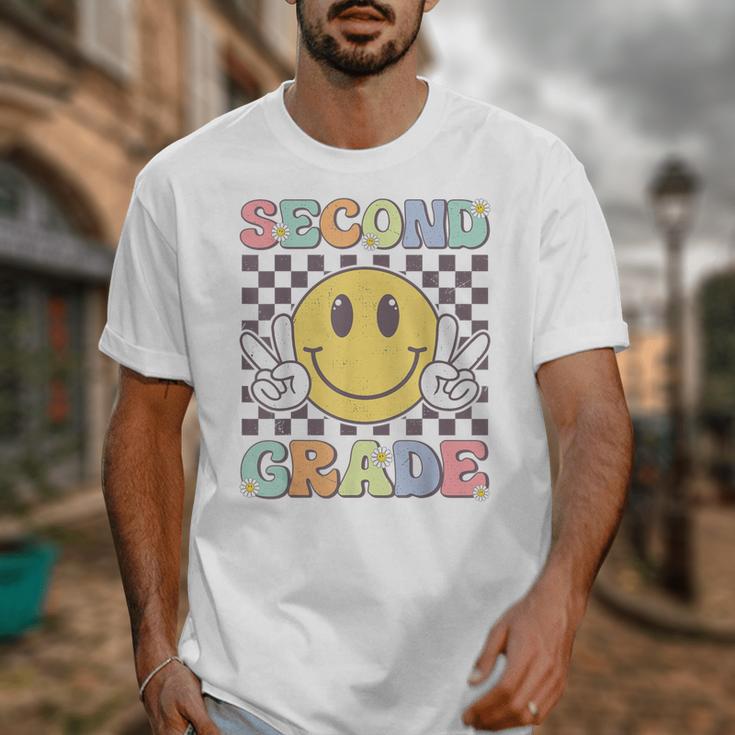Second Grade Teachers Boys Girls Smile Face 2nd Grade Team Unisex T-Shirt, funny design Second Grade Teachers Boys Girls Smile Face 2nd Grade Team Unisex T-Shirt, funny design
