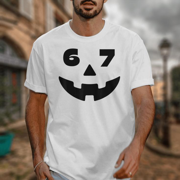 Six Seven Halloween Costume For Students Teachers 6 7 Unisex T-Shirt, funny design Six Seven Halloween Costume For Students Teachers 6 7 Unisex T-Shirt, funny design