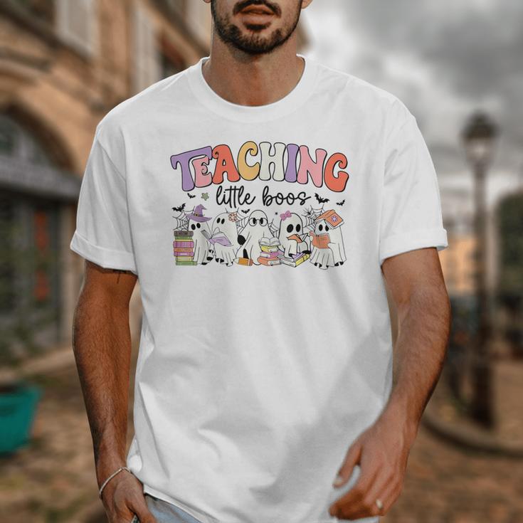 Teaching My Little Boos Teacher Ghost Teacher Halloween For Men Women Kids Unisex T-Shirt, funny design Teaching My Little Boos Teacher Ghost Teacher Halloween For Men Women Kids Unisex T-Shirt, funny design