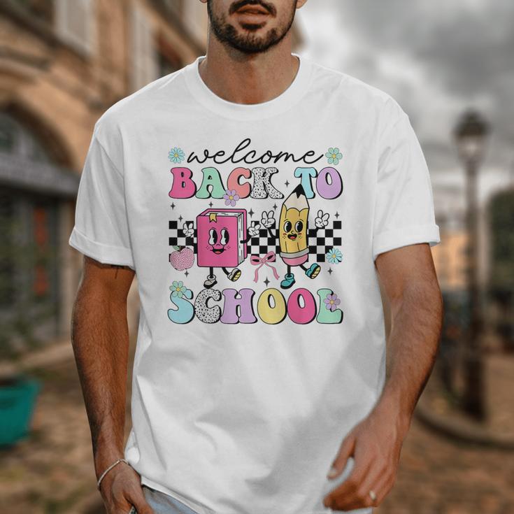 Welcome Back To School 2024 Teachers Students First Day Unisex T-Shirt, funny design Welcome Back To School 2024 Teachers Students First Day Unisex T-Shirt, funny design