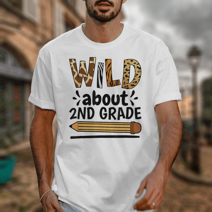 Wild About 2Nd Grade School Grade Teacher Unisex T-Shirt, 2nd Grade Teacher Gifts, funny design Wild About 2Nd Grade School Grade Teacher Unisex T-Shirt, 2nd Grade Teacher Gifts, funny design