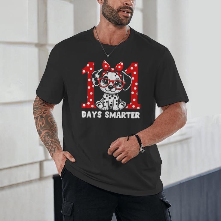 100 Days Smarter 101st Day School Dalmatian Dog Teacher Kids Unisex T-Shirt, novelty gifts, funny gifts 100 Days Smarter 101st Day School Dalmatian Dog Teacher Kids Unisex T-Shirt, novelty gifts, funny gifts