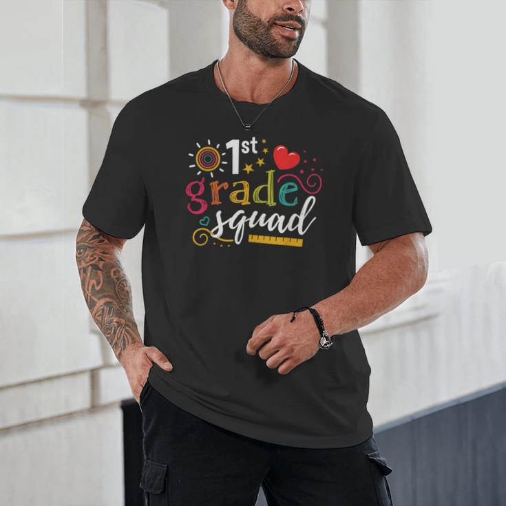 1st First Grade Squad Student Teacher Back To School Unisex T-Shirt, novelty gifts, funny gifts 1st First Grade Squad Student Teacher Back To School Unisex T-Shirt, novelty gifts, funny gifts