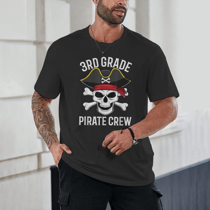 3rd Grade Pirate Crew Halloween Costume Student Teacher Unisex T-Shirt, novelty gifts, funny gifts 3rd Grade Pirate Crew Halloween Costume Student Teacher Unisex T-Shirt, novelty gifts, funny gifts