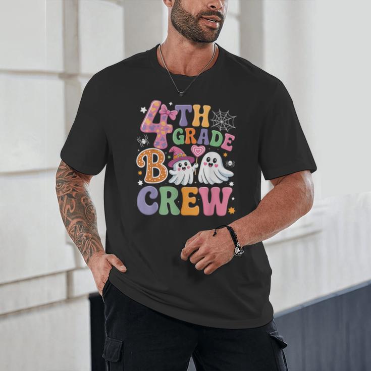 4th Grade Boo Crew Fourth Grade Teacher Kids Happy Halloween Unisex T-Shirt, novelty gifts, funny gifts 4th Grade Boo Crew Fourth Grade Teacher Kids Happy Halloween Unisex T-Shirt, novelty gifts, funny gifts