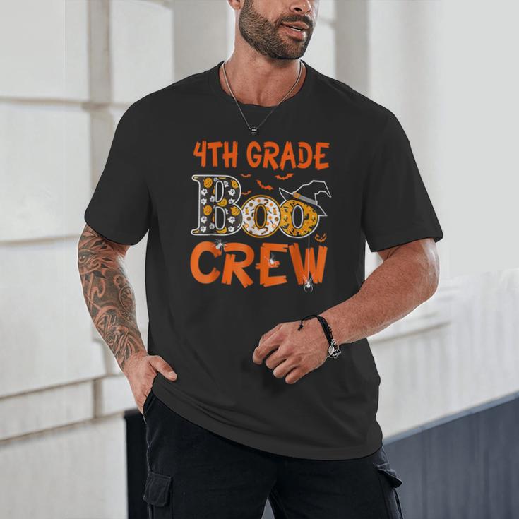 4th Grade Boo Crew Teacher Student Halloween Unisex T-Shirt, novelty gifts, funny gifts 4th Grade Boo Crew Teacher Student Halloween Unisex T-Shirt, novelty gifts, funny gifts