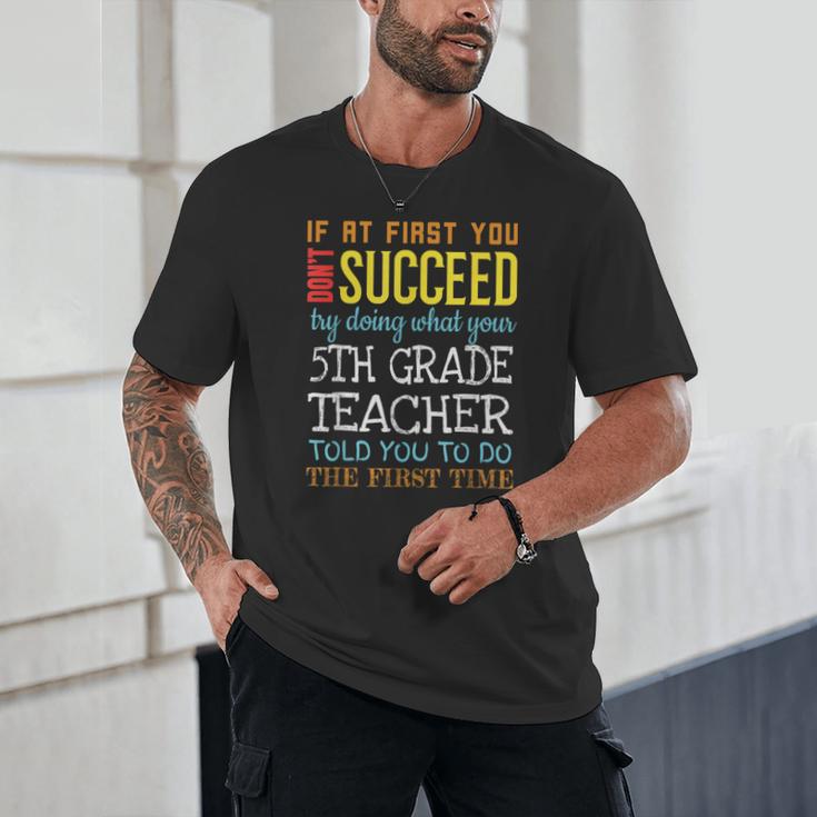 5th Grade Teacher Appreciation Unisex T-Shirt, novelty gifts, funny gifts