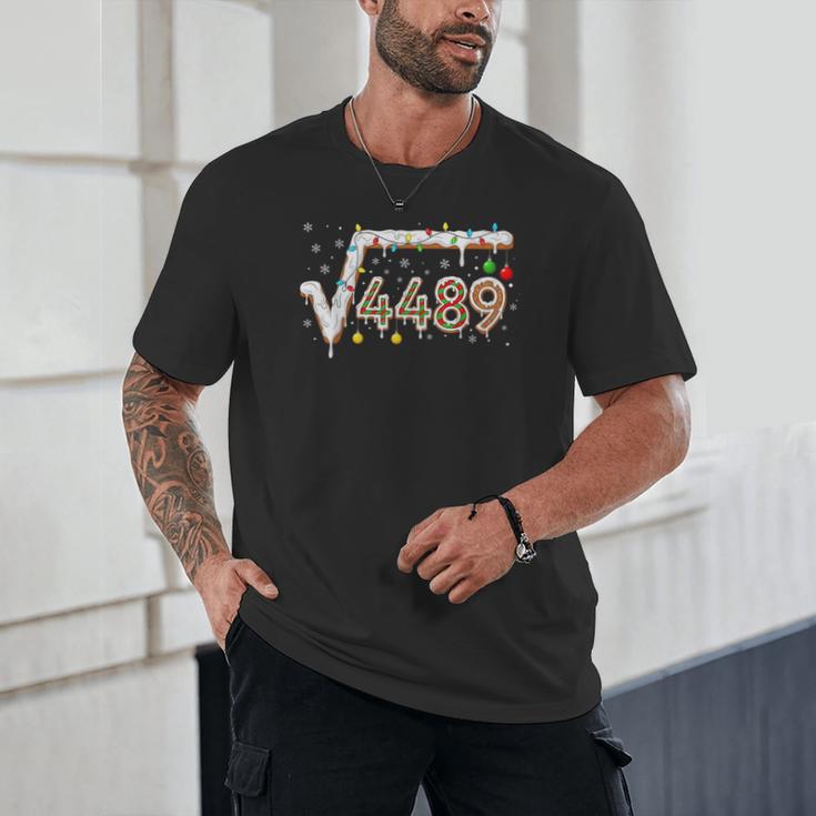 67 Meme Square Root 4489 Slang Math Teacher Christmas Unisex T-Shirt, novelty gifts, funny gifts