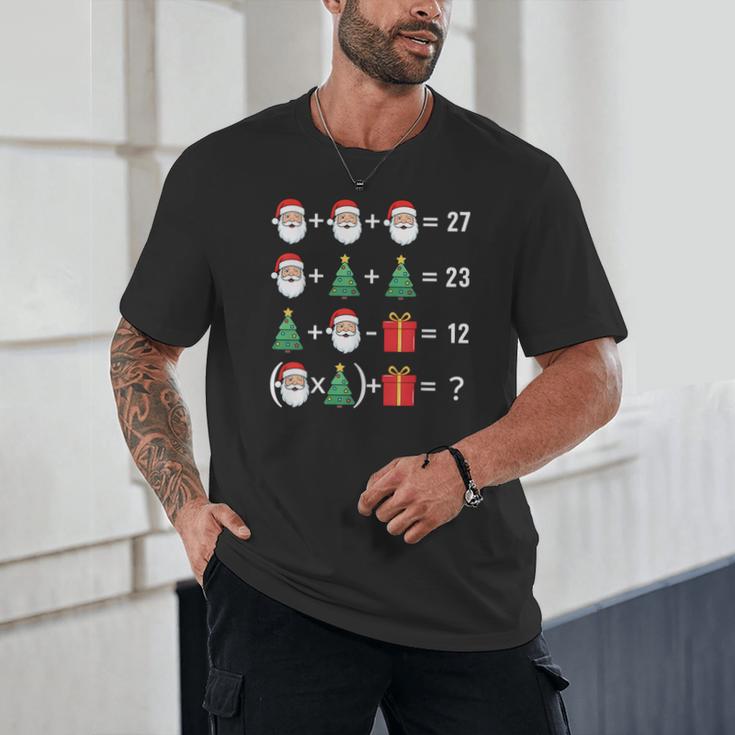 67 Santa Tree Math Teacher Christmas Xmas Humor Unisex T-Shirt, novelty gifts, funny gifts