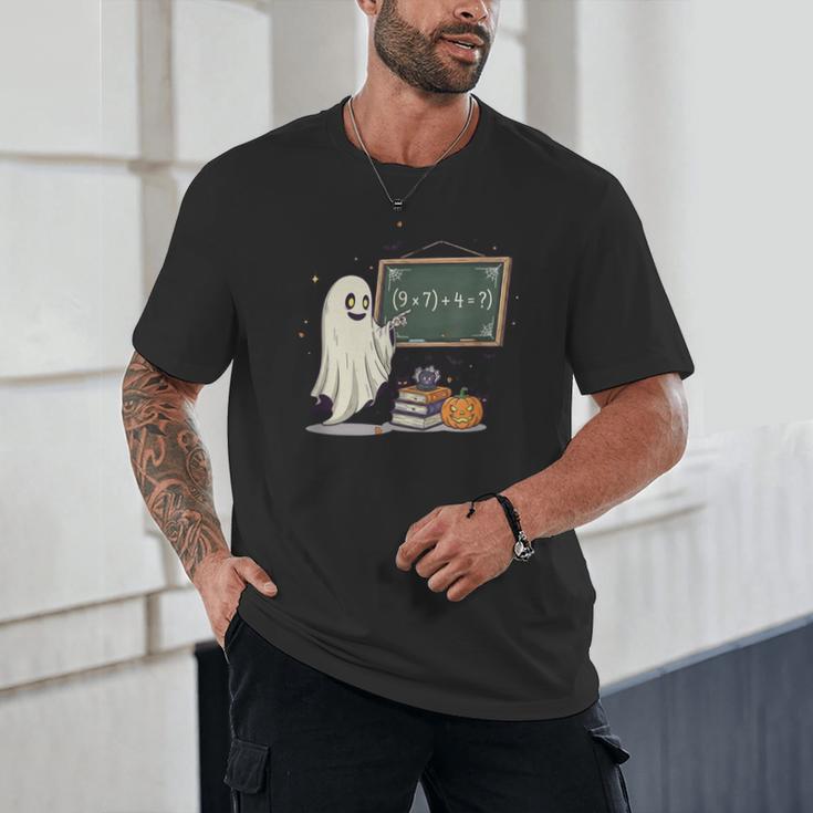 67 Teacher Halloween Ghost Six Seven Meme Math Joke Unisex T-Shirt, novelty gifts, funny gifts 67 Teacher Halloween Ghost Six Seven Meme Math Joke Unisex T-Shirt, novelty gifts, funny gifts