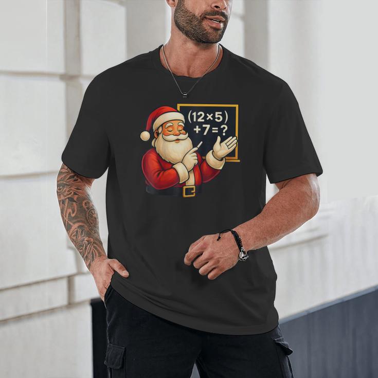 67 Teacher Santa Christmas Six Seven Meme Math Xmas Unisex T-Shirt, novelty gifts, funny gifts