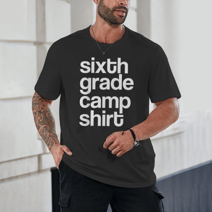 6th Sixth Grade Camp Counselor Camper Teacher Chaperone Unisex T-Shirt, novelty gifts, funny gifts 6th Sixth Grade Camp Counselor Camper Teacher Chaperone Unisex T-Shirt, novelty gifts, funny gifts
