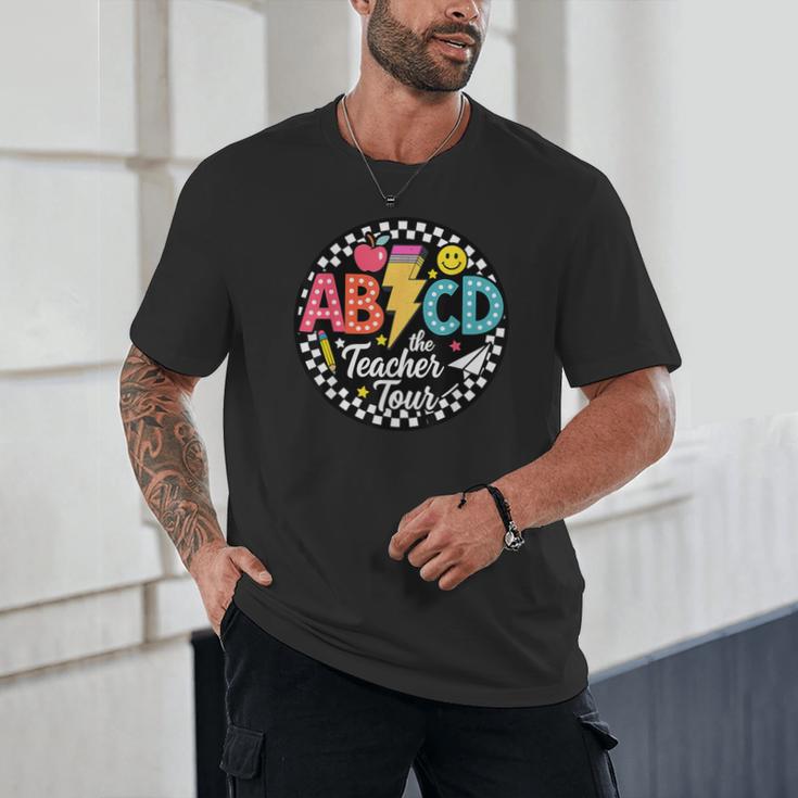 ABCD The Teacher Tour Back To School First Day Of School Unisex T-Shirt, novelty gifts, funny gifts ABCD The Teacher Tour Back To School First Day Of School Unisex T-Shirt, novelty gifts, funny gifts