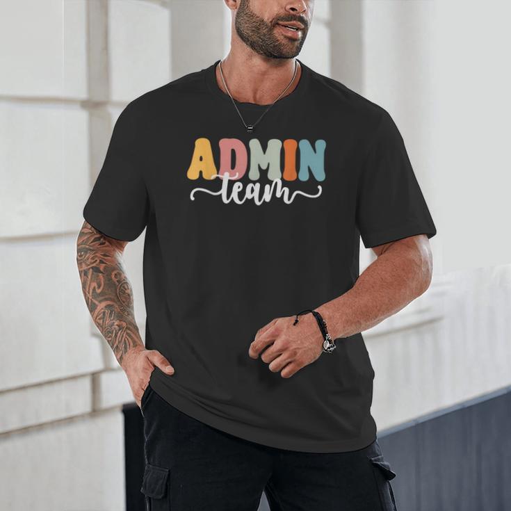 Admin Team Back To School Teachers Students Admin Squad Unisex T-Shirt, novelty gifts, funny gifts Admin Team Back To School Teachers Students Admin Squad Unisex T-Shirt, novelty gifts, funny gifts