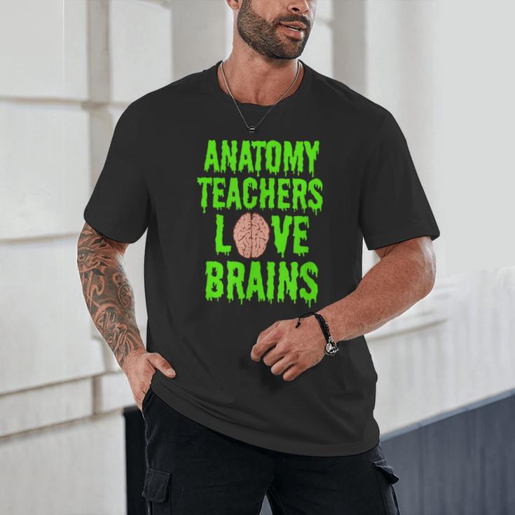 Anatomy Teachers Love Brains Halloween Teacher Costume Shirt Unisex T-Shirt, novelty gifts, funny gifts Anatomy Teachers Love Brains Halloween Teacher Costume Shirt Unisex T-Shirt, novelty gifts, funny gifts