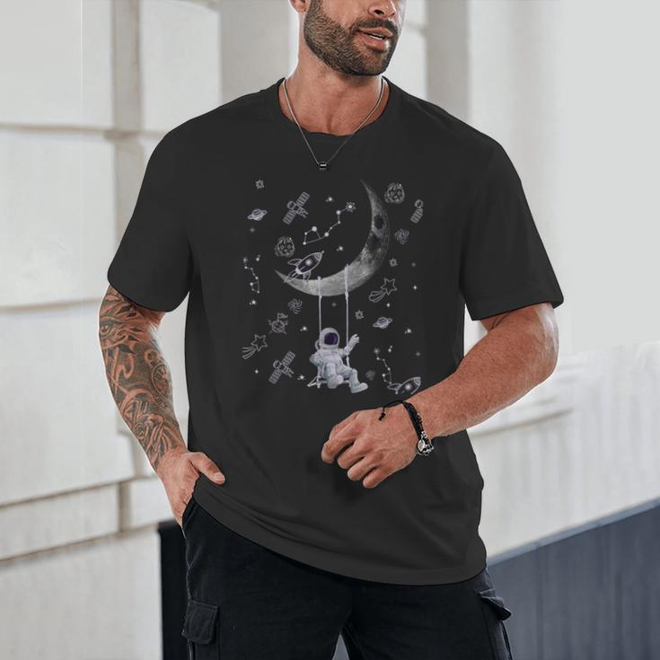 Astronaut Purple Moon Swing NASA Space Science Teacher Unisex T-Shirt, novelty gifts, funny gifts Astronaut Purple Moon Swing NASA Space Science Teacher Unisex T-Shirt, novelty gifts, funny gifts