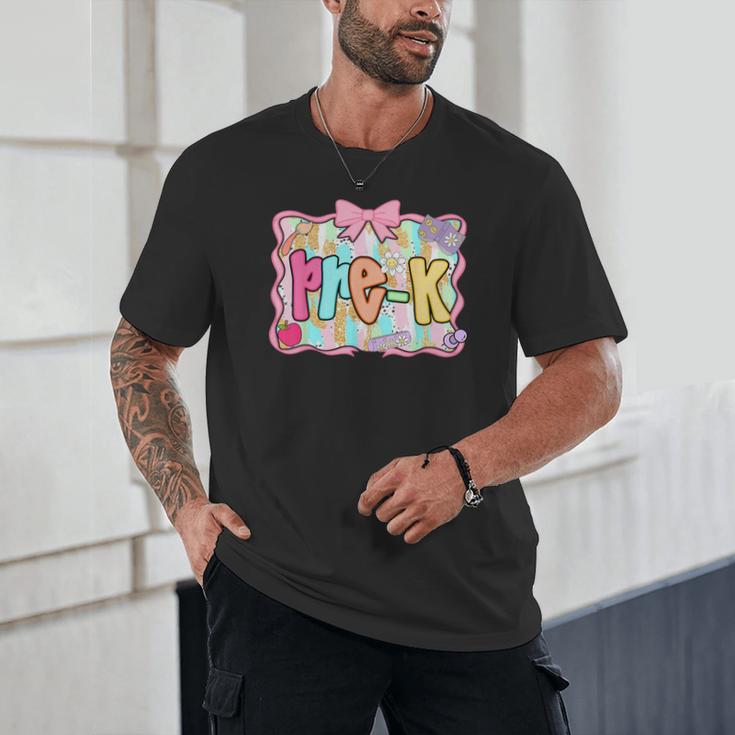 Back To School Pre-K Preppy Teacher Girl Unisex T-Shirt, novelty gifts, funny gifts Back To School Pre-K Preppy Teacher Girl Unisex T-Shirt, novelty gifts, funny gifts