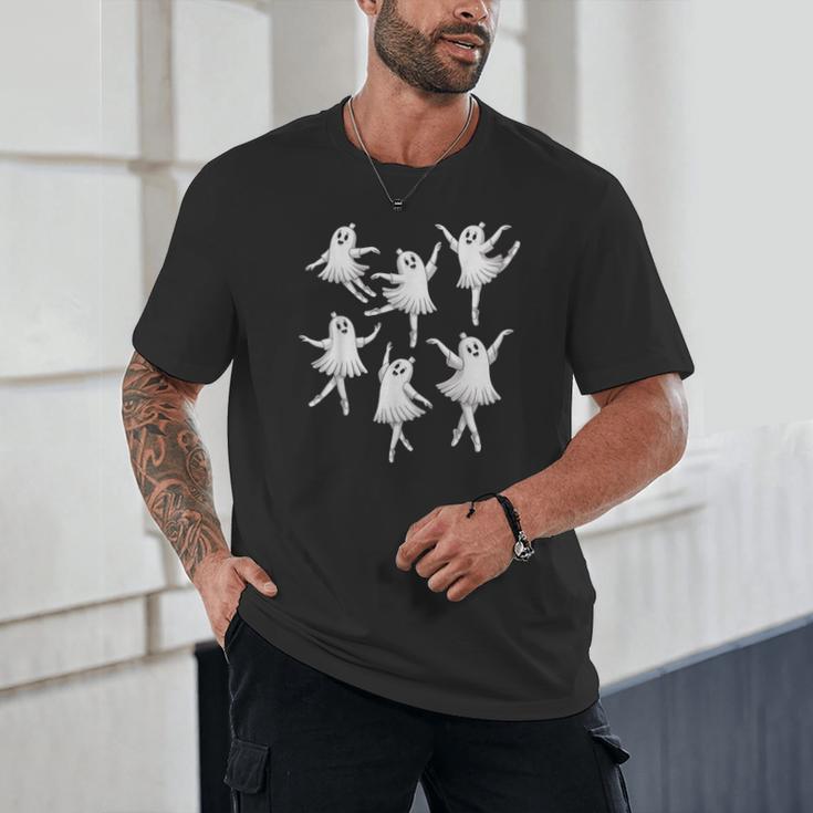 Ballet Ghost Dancer Spooky Dance Teacher Halloween Costume Unisex T-Shirt, novelty gifts, funny gifts
