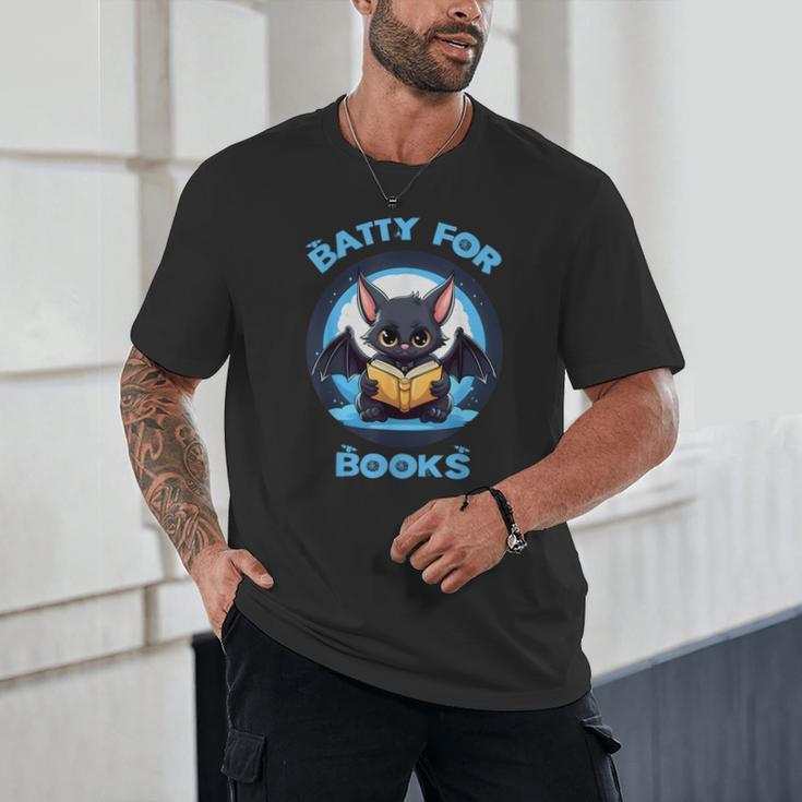 Batty About Books Lover Teacher Librarian Bookish Halloween For Men Women Kids Unisex T-Shirt, novelty gifts, funny gifts Batty About Books Lover Teacher Librarian Bookish Halloween For Men Women Kids Unisex T-Shirt, novelty gifts, funny gifts