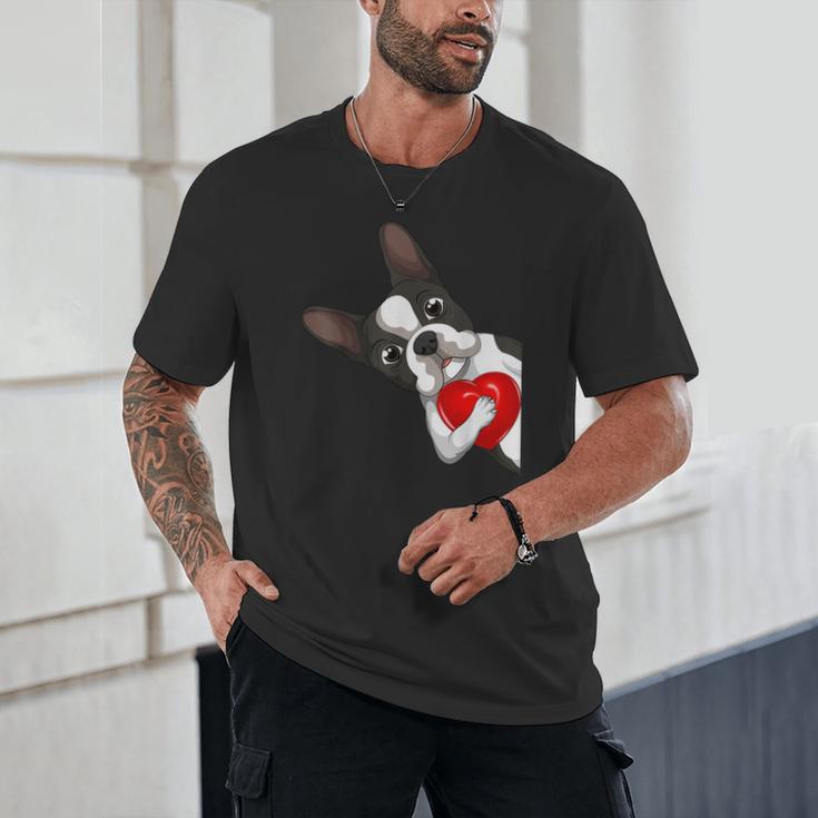 Boston Terrier Bostie Dog Kids Women Girls Unisex T-Shirt, novelty gifts, funny gifts