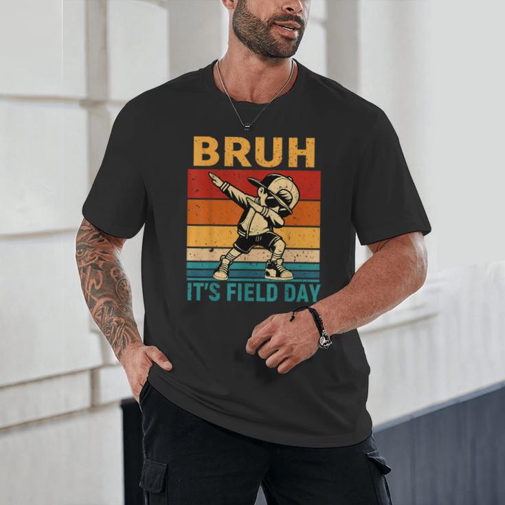 Bruh It's Field Day Teacher Happy Field Day Dabbing Boy Unisex T-Shirt, novelty gifts, funny gifts Bruh It's Field Day Teacher Happy Field Day Dabbing Boy Unisex T-Shirt, novelty gifts, funny gifts