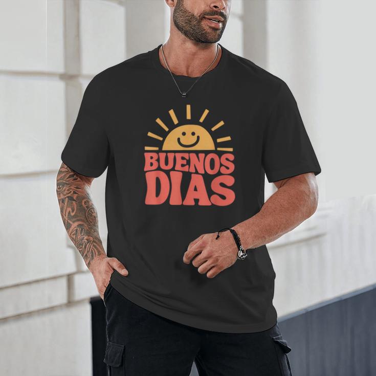 Buenos Dias Spanish Teacher Appreciation Back To School Unisex T-Shirt, novelty gifts, funny gifts