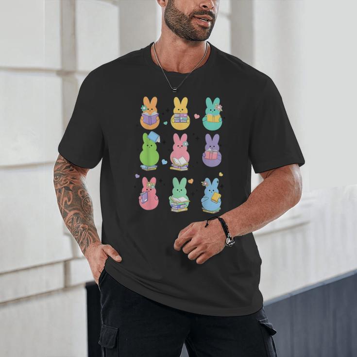 Bunny Reading Books Easter Day Librarian Teacher Book Unisex T-Shirt, novelty gifts, funny gifts Bunny Reading Books Easter Day Librarian Teacher Book Unisex T-Shirt, novelty gifts, funny gifts