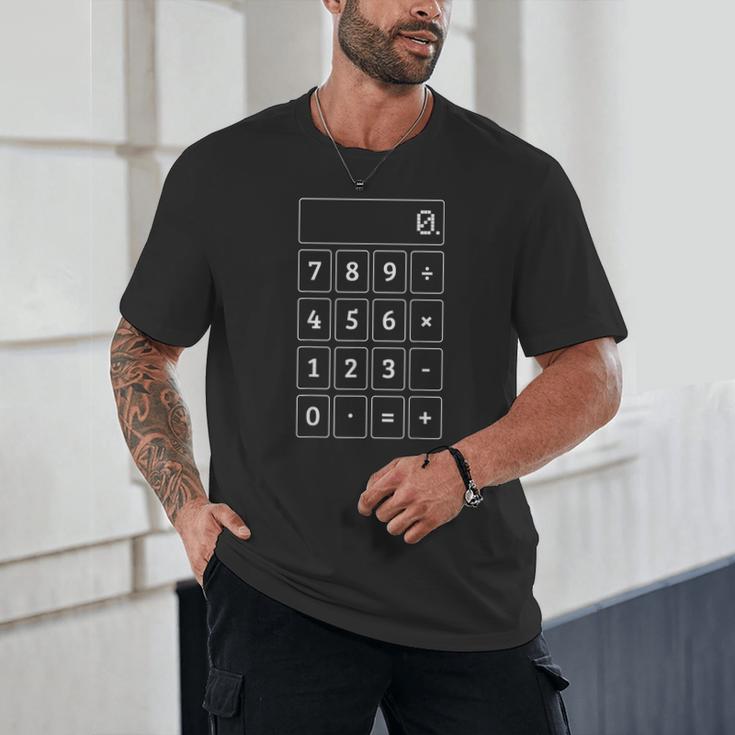 Calculator Costume Halloween Math Teacher Nerd For Men Women Unisex T-Shirt, novelty gifts, funny gifts Calculator Costume Halloween Math Teacher Nerd For Men Women Unisex T-Shirt, novelty gifts, funny gifts