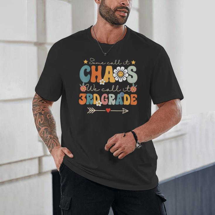 Some Call It Chaos We Call It 3rd Grade Third Grade Teachers Men Women Kids Unisex T-Shirt, novelty gifts, funny gifts Some Call It Chaos We Call It 3rd Grade Third Grade Teachers Men Women Kids Unisex T-Shirt, novelty gifts, funny gifts