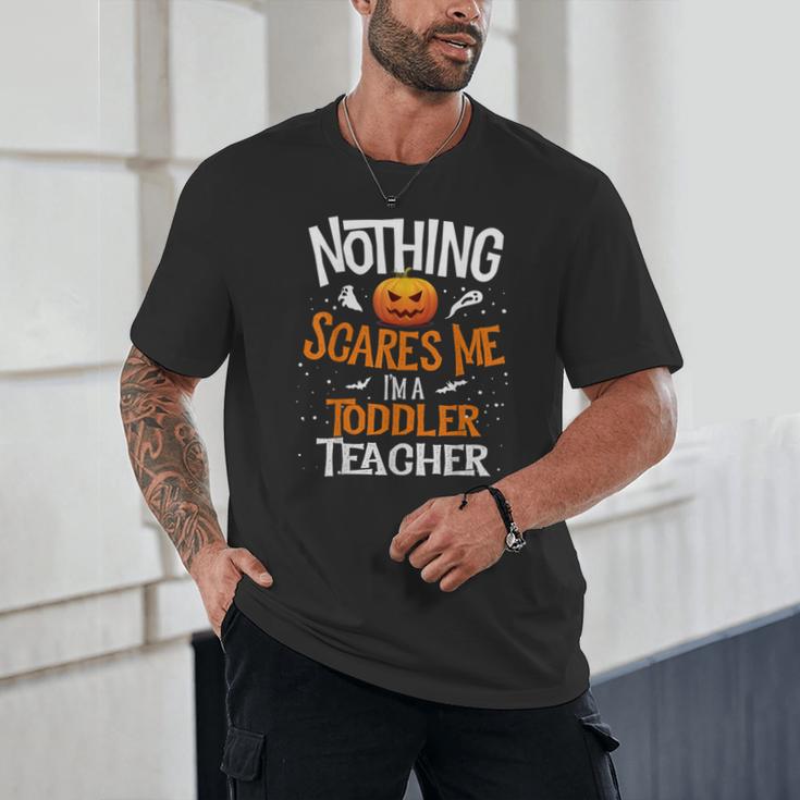 You Cannot Scare Me I'm An Toddler Teacher Halloween Men Women Kids Unisex T-Shirt, novelty gifts, funny gifts You Cannot Scare Me I'm An Toddler Teacher Halloween Men Women Kids Unisex T-Shirt, novelty gifts, funny gifts