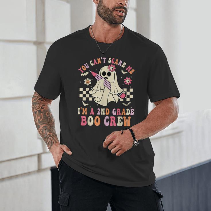 You Can't Scare Me Im A 2nd-Grade Boo Crew Teacher Halloween Unisex T-Shirt, novelty gifts, funny gifts You Can't Scare Me Im A 2nd-Grade Boo Crew Teacher Halloween Unisex T-Shirt, novelty gifts, funny gifts