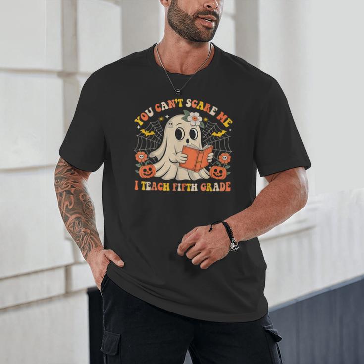 You Can't Scare Me I Teach Fifth Grade Halloween Teacher Unisex T-Shirt, novelty gifts, funny gifts You Can't Scare Me I Teach Fifth Grade Halloween Teacher Unisex T-Shirt, novelty gifts, funny gifts