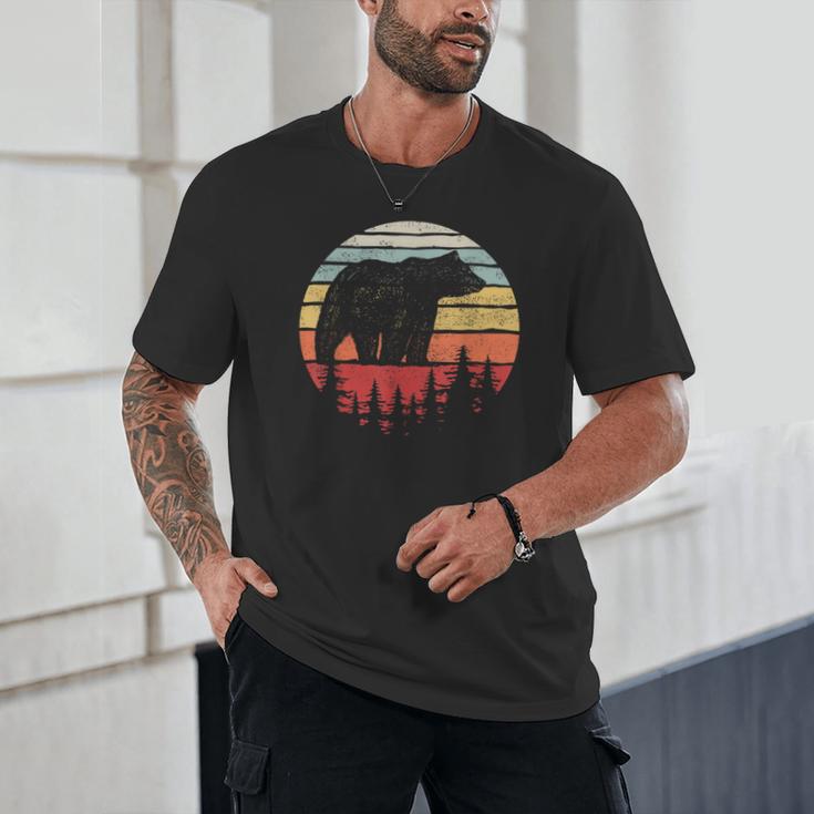 Catch Some Rays Vintage Retro Grizzly Bear Unisex T-Shirt, novelty gifts, funny gifts
