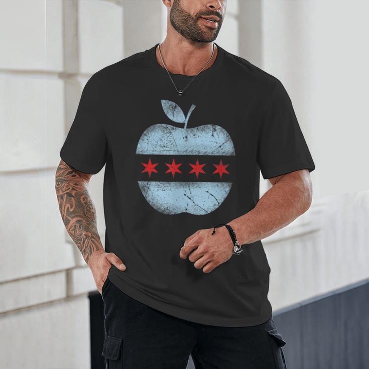Chicago Flag Teacher School Cute Unisex T-Shirt, novelty gifts, funny gifts