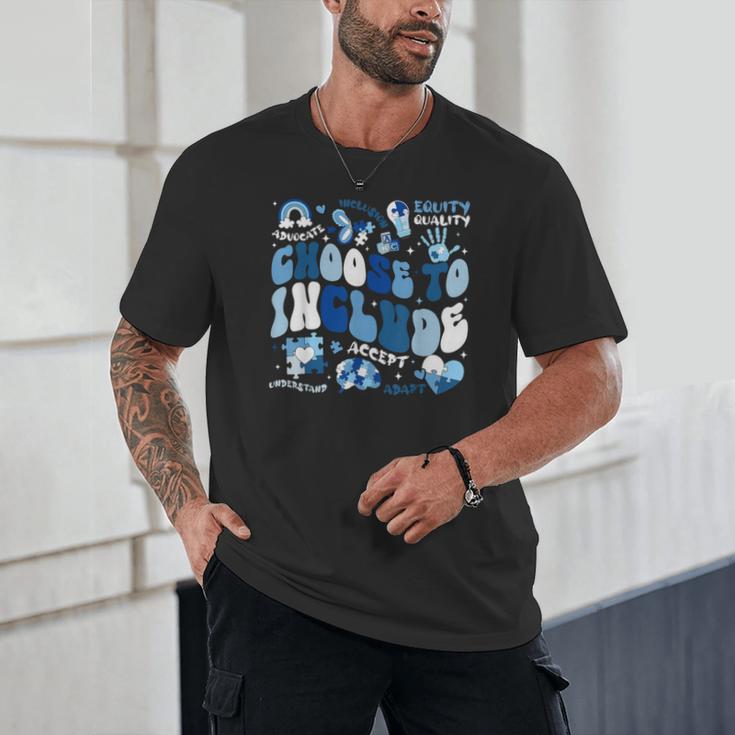 Choose To Include Inclusion Matters Autism Awareness Teacher Unisex T-Shirt, novelty gifts, funny gifts Choose To Include Inclusion Matters Autism Awareness Teacher Unisex T-Shirt, novelty gifts, funny gifts