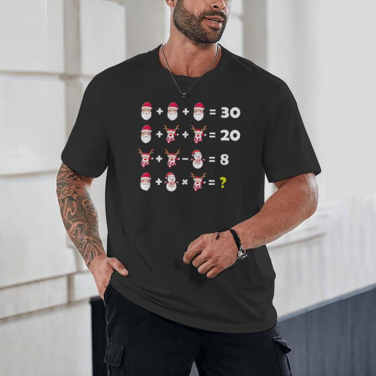 Christmas Math Quiz Teacher Equation Math Teacher Unisex T-Shirt, novelty gifts, funny gifts Christmas Math Quiz Teacher Equation Math Teacher Unisex T-Shirt, novelty gifts, funny gifts