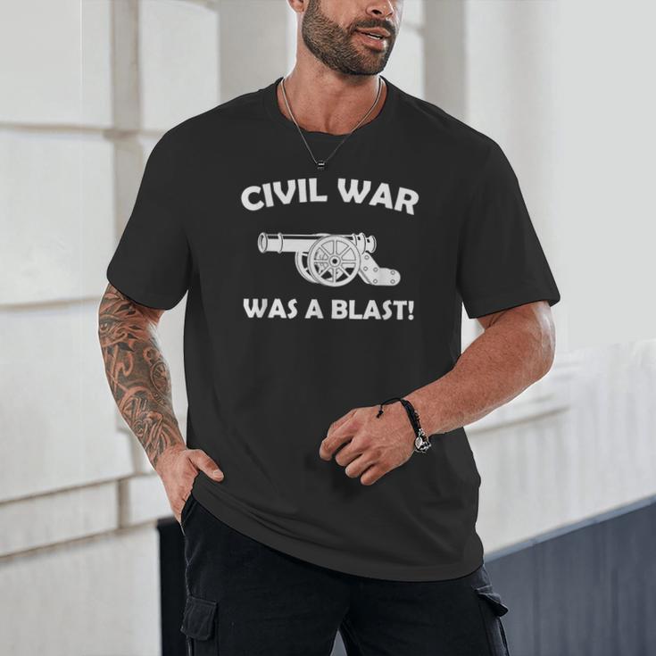 Civil War It Was A Blast History Teacher T-Shirt Unisex T-Shirt, novelty gifts, funny gifts Civil War It Was A Blast History Teacher T-Shirt Unisex T-Shirt, novelty gifts, funny gifts