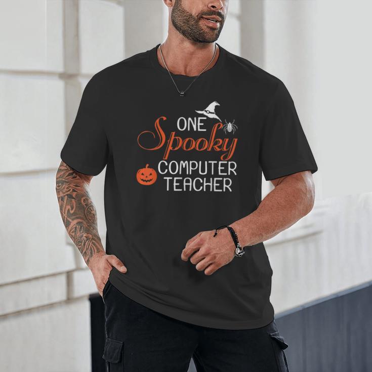 Computer Teacher Halloween Spooky Men Women Kids Unisex T-Shirt, novelty gifts, funny gifts Computer Teacher Halloween Spooky Men Women Kids Unisex T-Shirt, novelty gifts, funny gifts