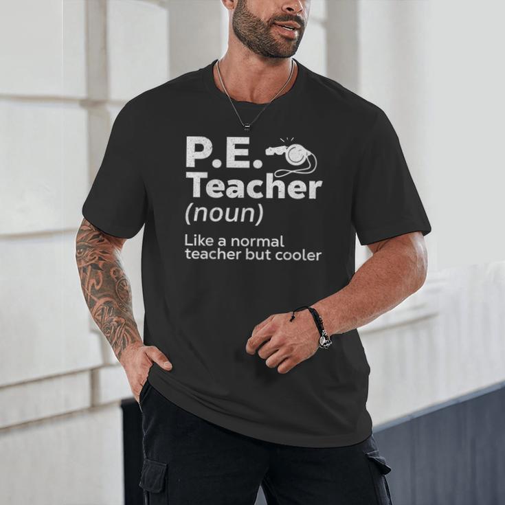 Cool PE Teacher Art For Men Women Physical Education Teacher Unisex T-Shirt, novelty gifts, funny gifts
