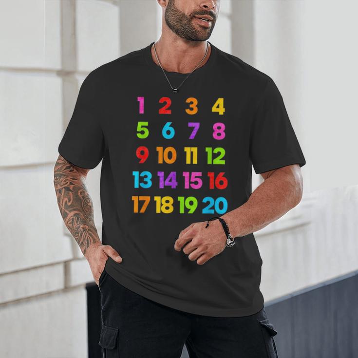 Counting 1-10 Learn To Count Number School Kids Teacher Unisex T-Shirt, novelty gifts, funny gifts Counting 1-10 Learn To Count Number School Kids Teacher Unisex T-Shirt, novelty gifts, funny gifts